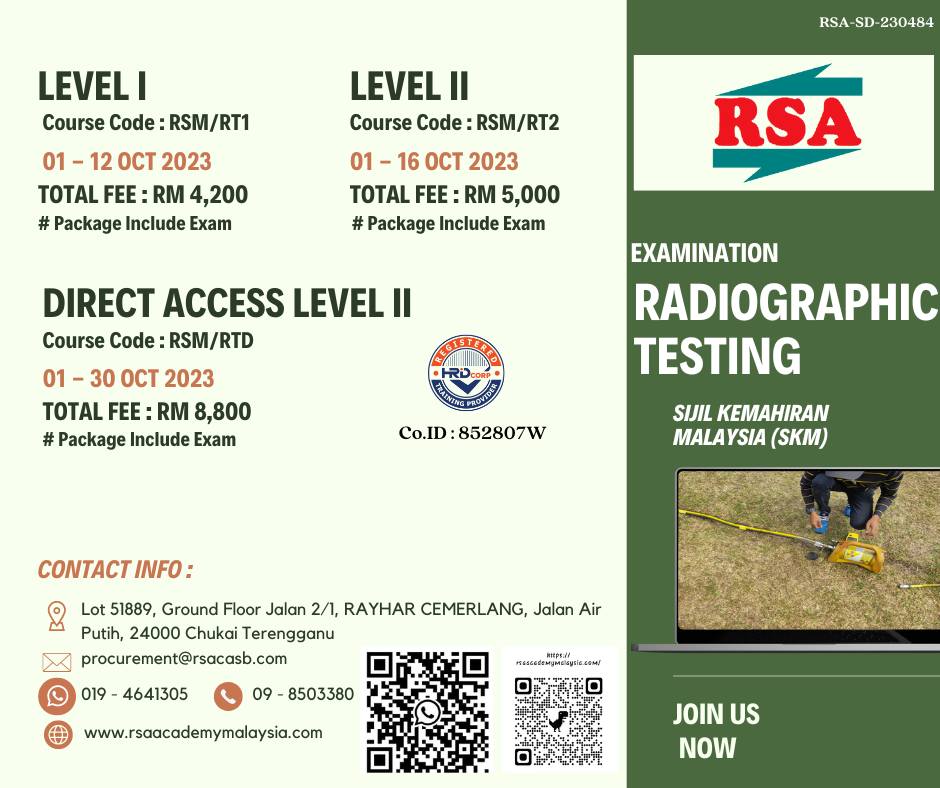 October course 2023... - RSA Academy Sdn Bhd - Malaysia | Facebook