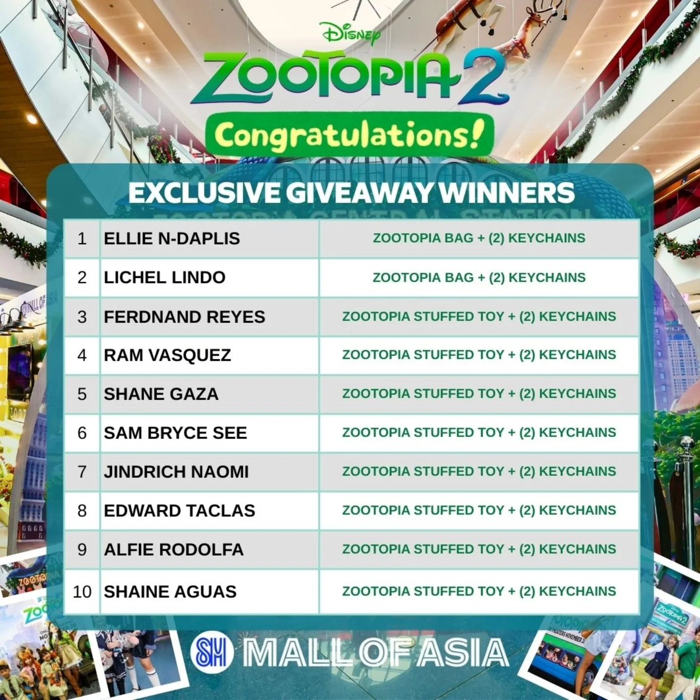 It's 2026 but the Zootopia 2... - SM Mall of Asia Official | Facebook