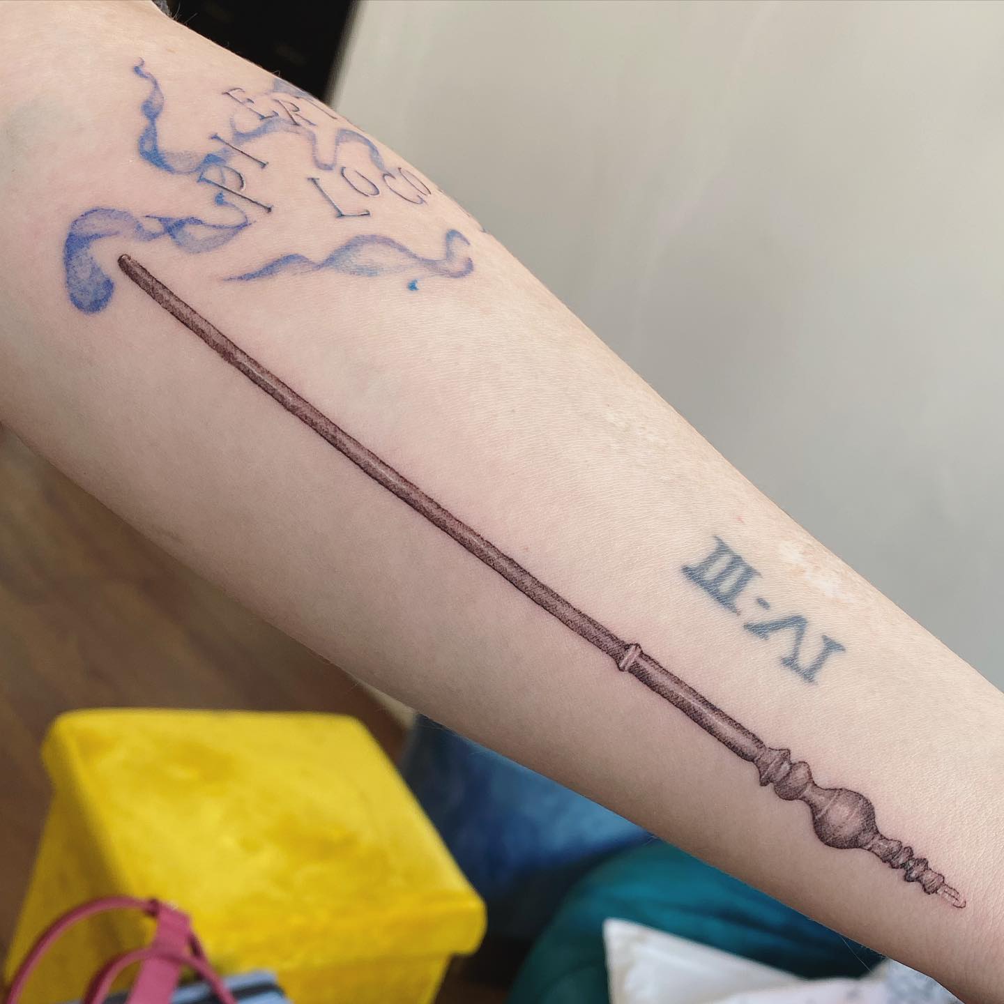 Tatouage Harry Potter Baguette
