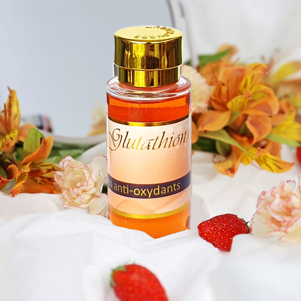 HUILE AU GLUTATHION JUAN (GSH)* ✓L'huile au GLUTATHION JUAN protège les cellules de toute oxydation. ✓Contribue à minimiser les nuisances provoquées par les radicaux libres. ✓ ralenti l'irrémédiable vieillissement cellulaire ✓Preserve votre