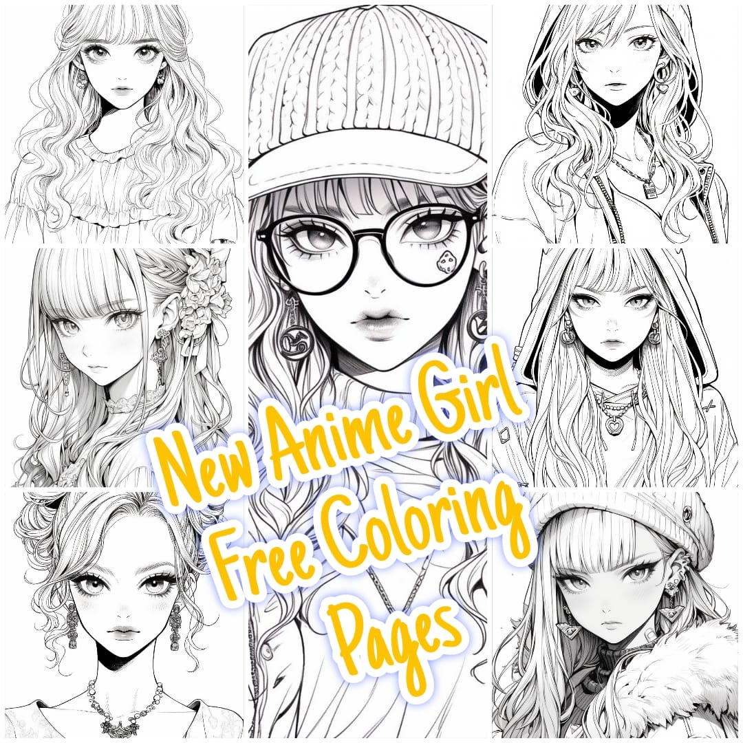 Mysticart0601 - New Anime Girls Free Coloring Pages are arriving today ...