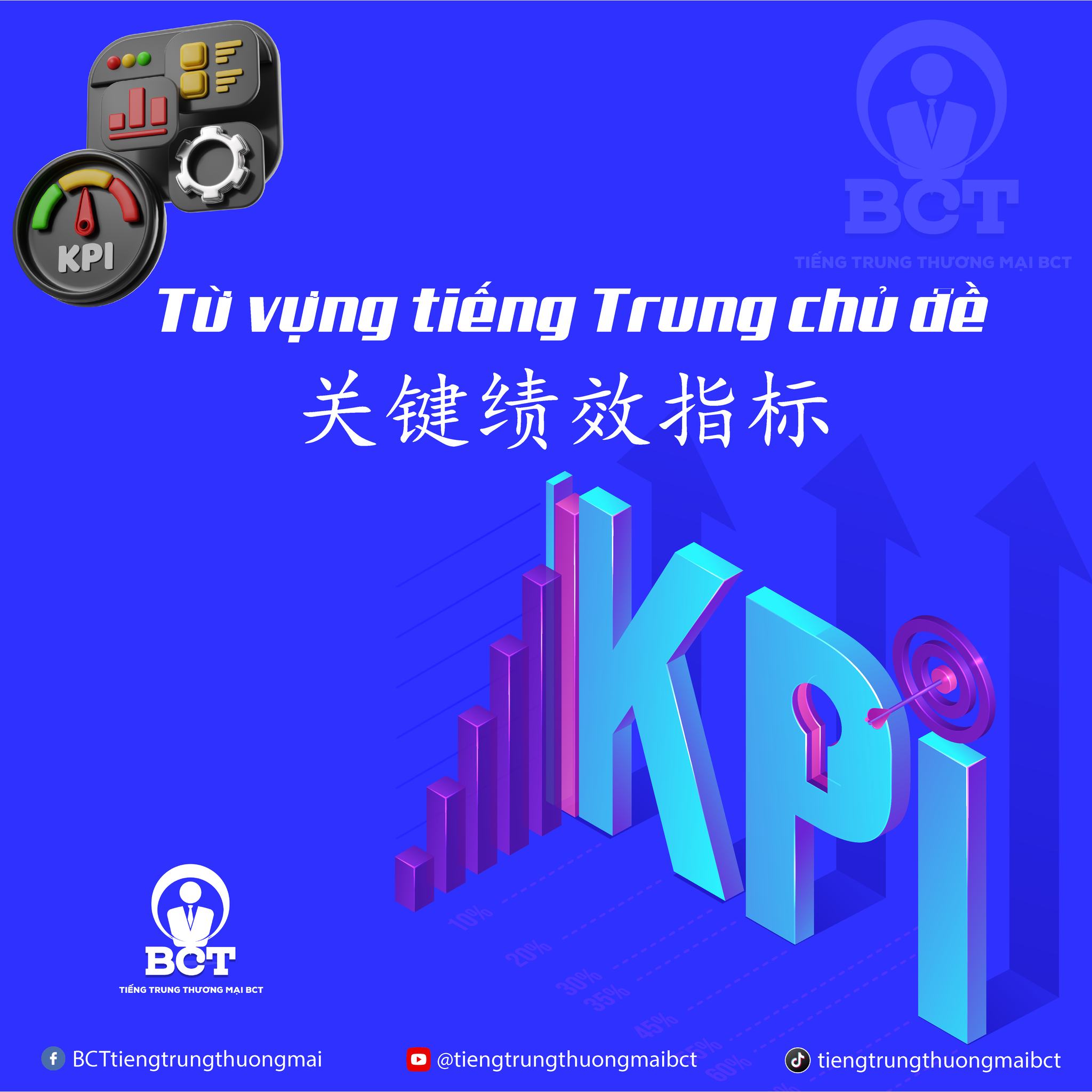 Tiếng - 30 TỪ VỰNG CHỦ ĐỀ KPI DÀNH CHO CÁC CON DÂN TIẾNG TRUNG CÔNG SỞ ...