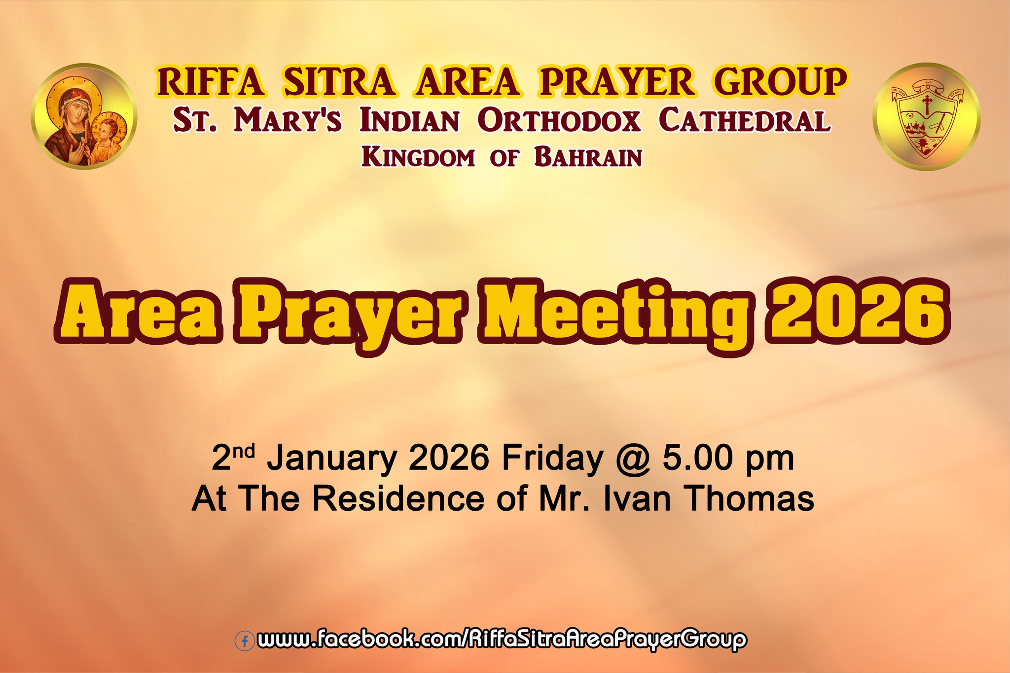 Riffa Sitra Area Prayer Group, SMIOC Bahrain