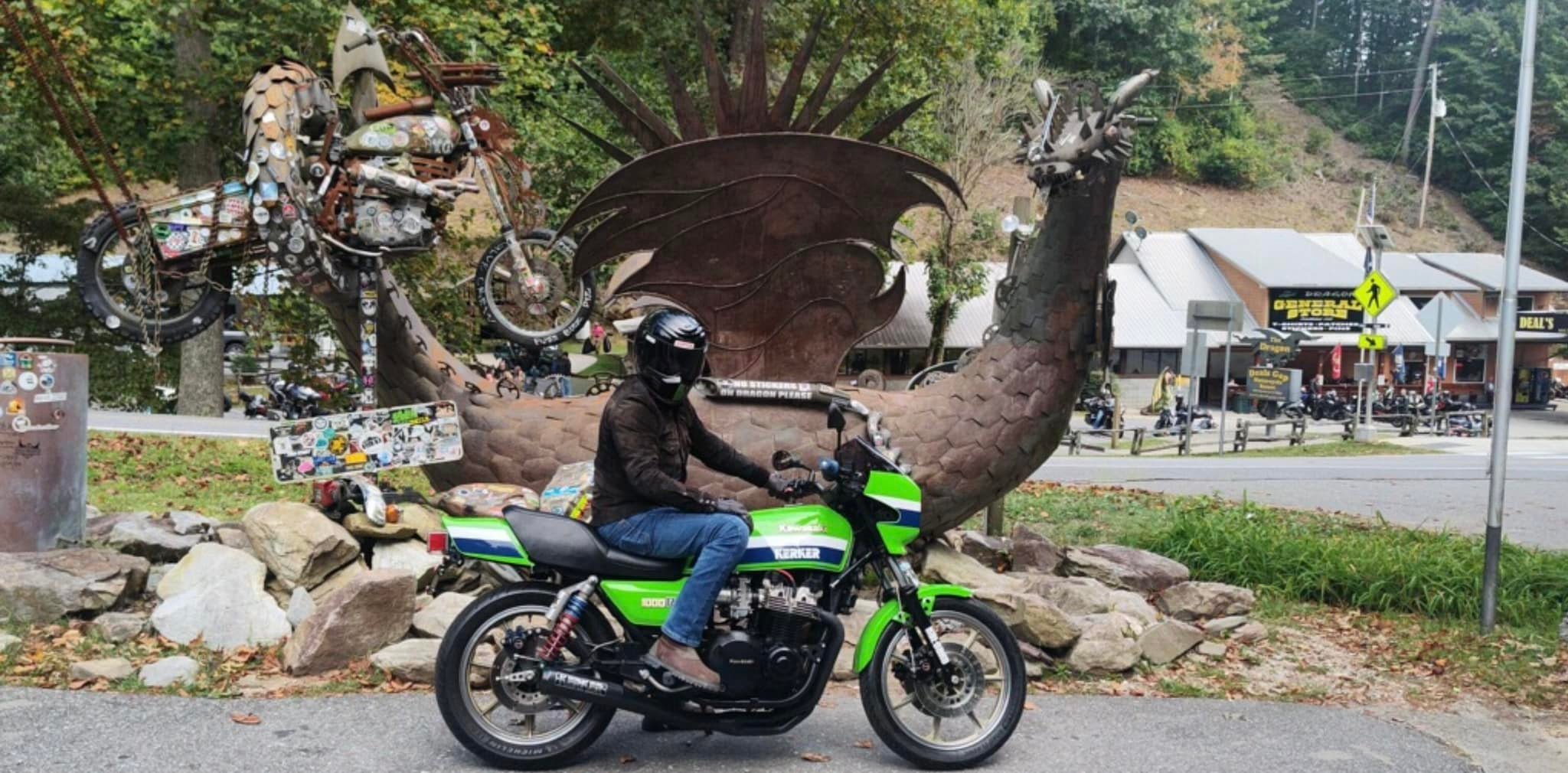☆R*☆ Riding Kawasaki from San Antonio to Slay the Dragon