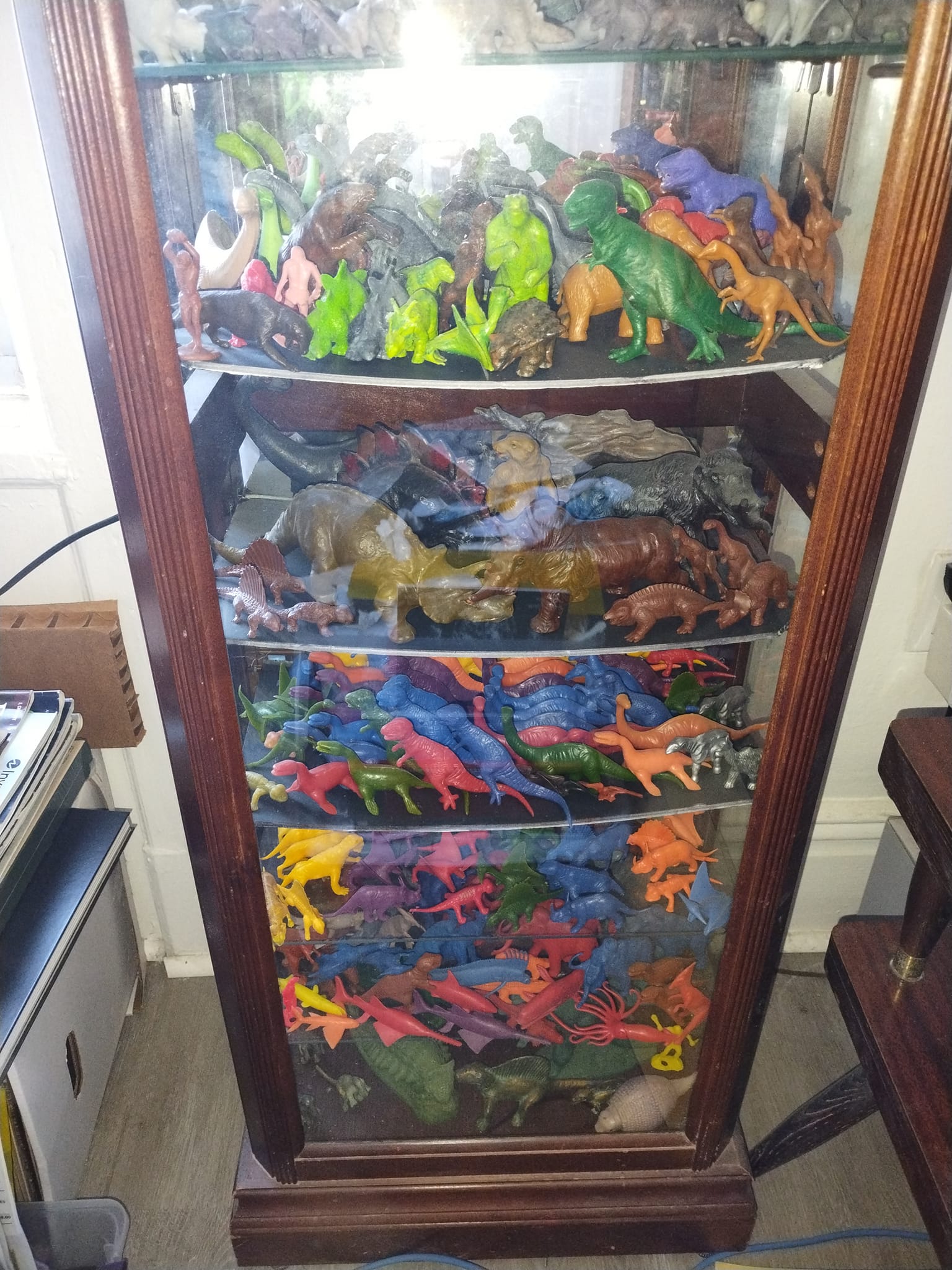3D lenticular dinosaur cards from the 1970s display picture 1