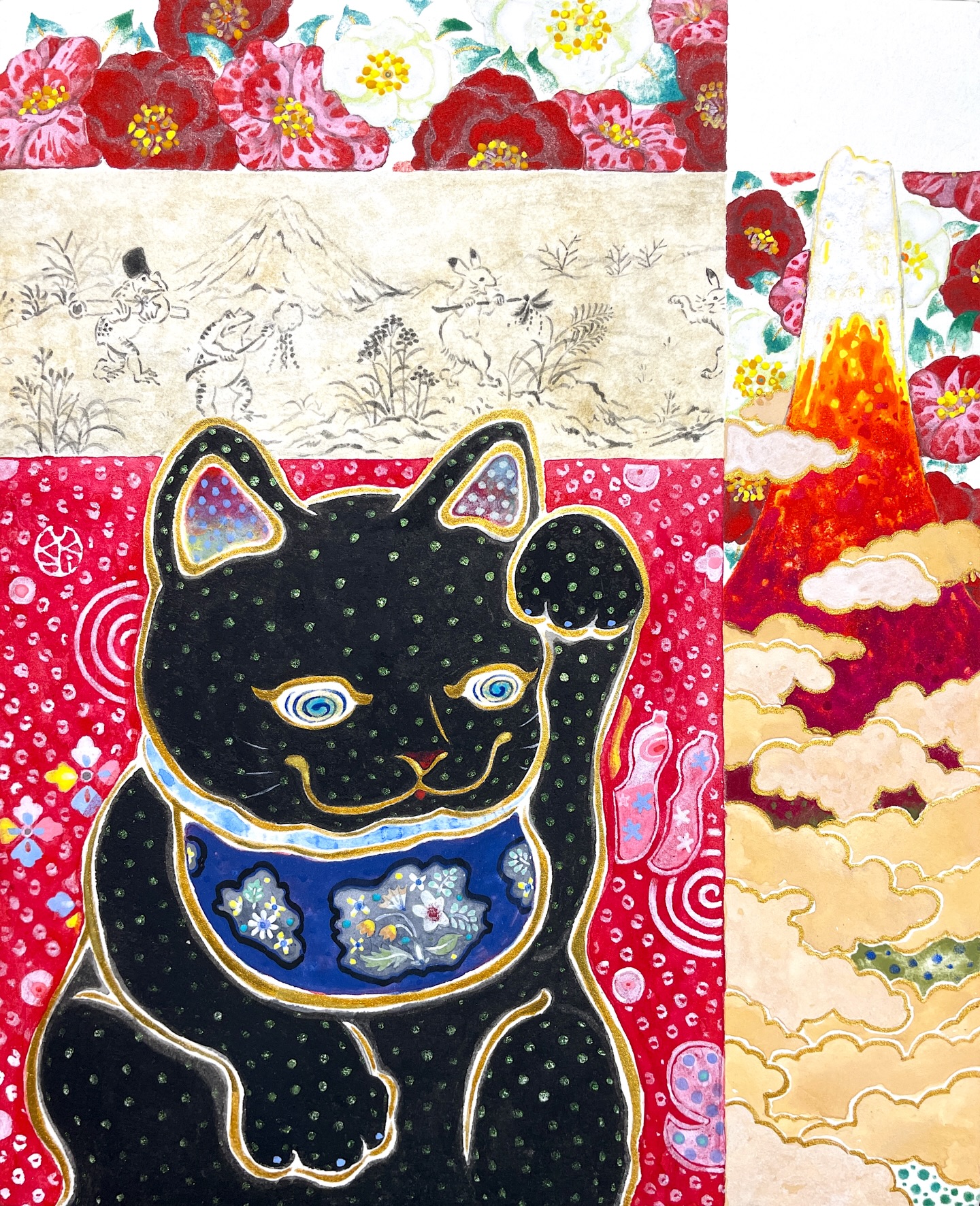 【希少美品】原画 marugo b0376e13c475a663c0e926f029f15d