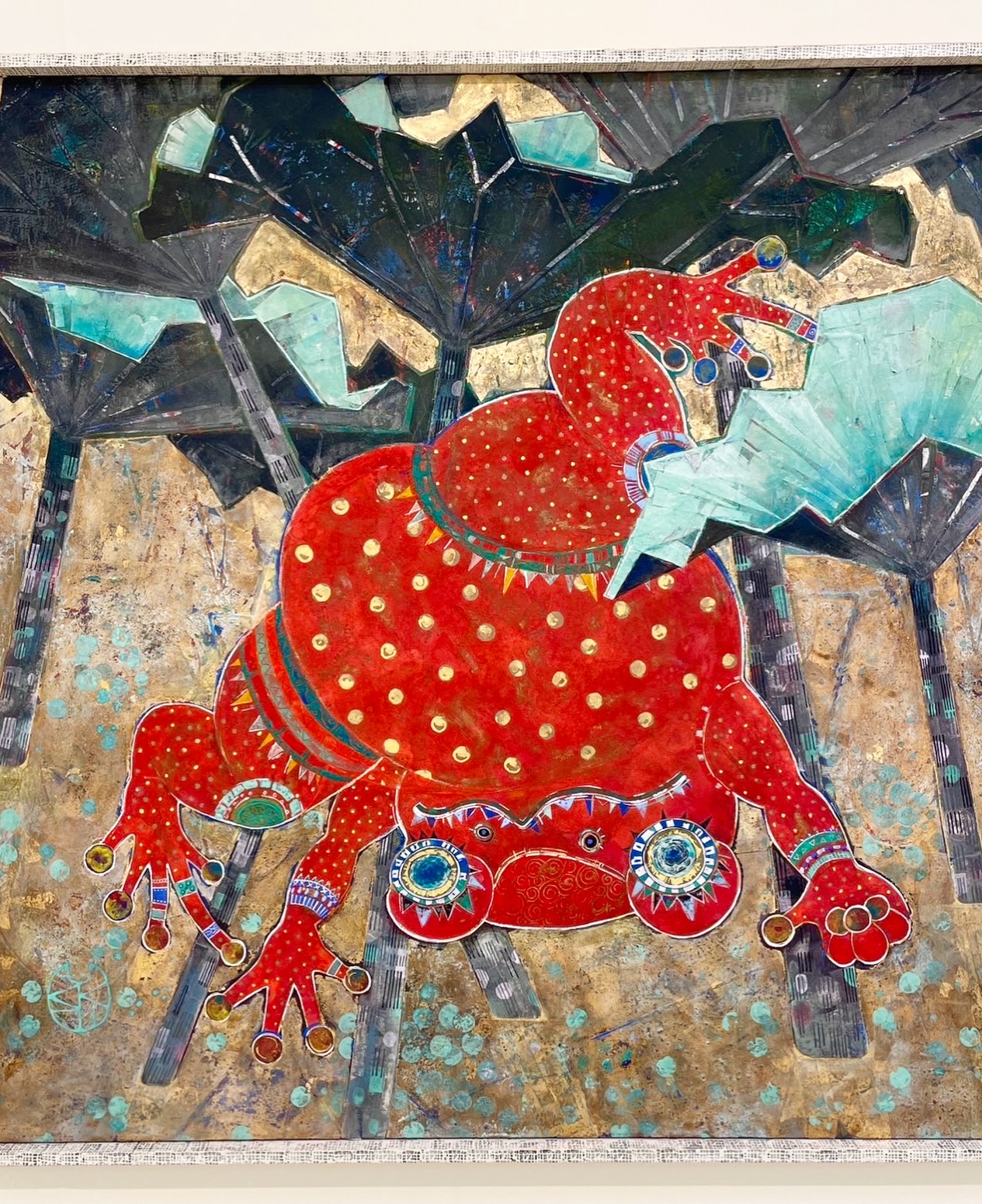 藤原宇希子 日本画展> 2/4ー2/9 10:30～18:00（最終日17:00） 広島三越