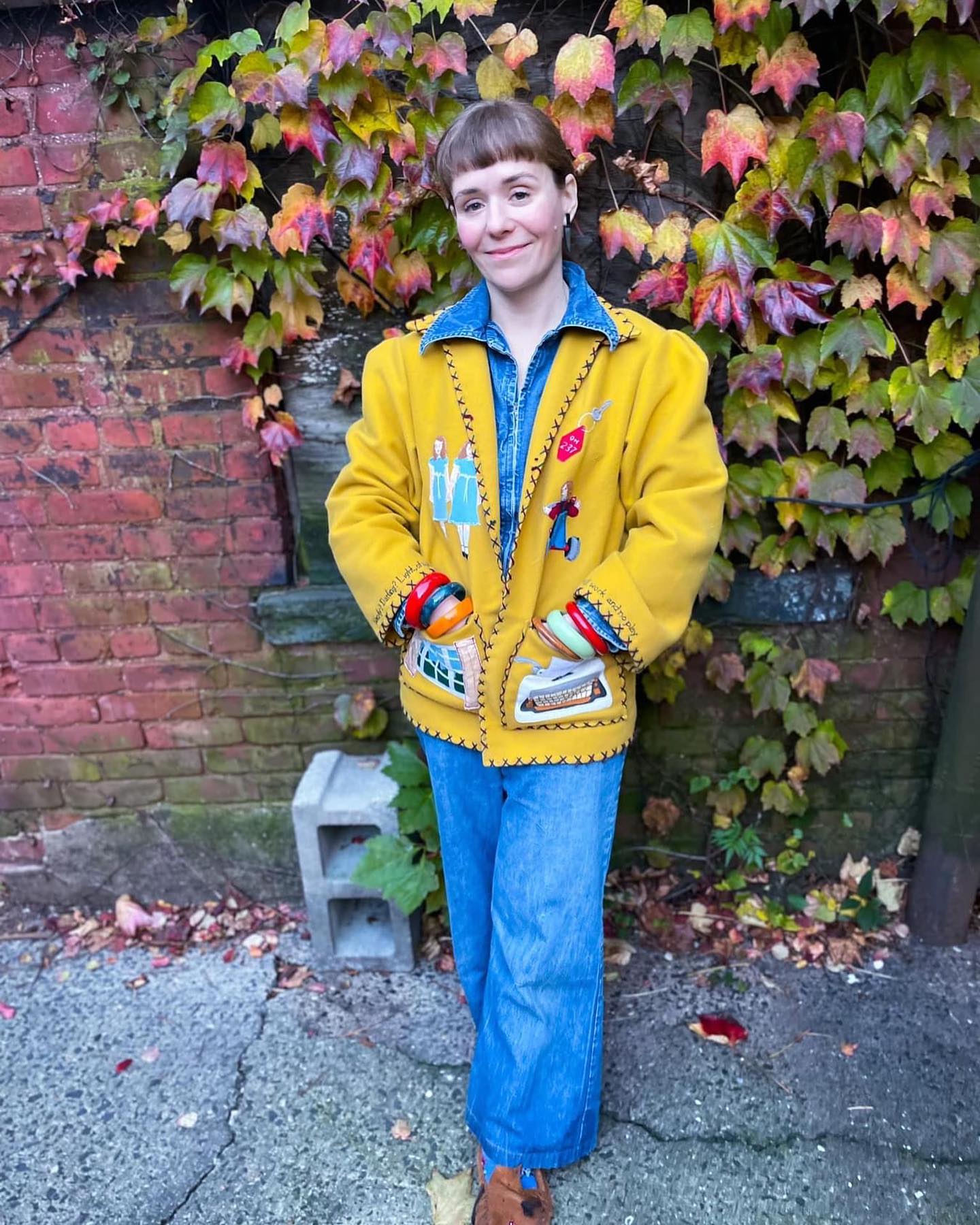 M025 JACKET An updated version of the Margaret Howell red corduroy