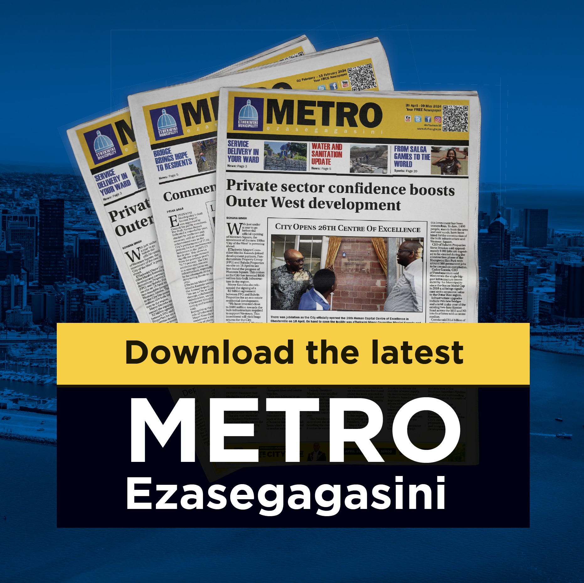 Download the latest Metro... - EThekwini Municipality | Facebook