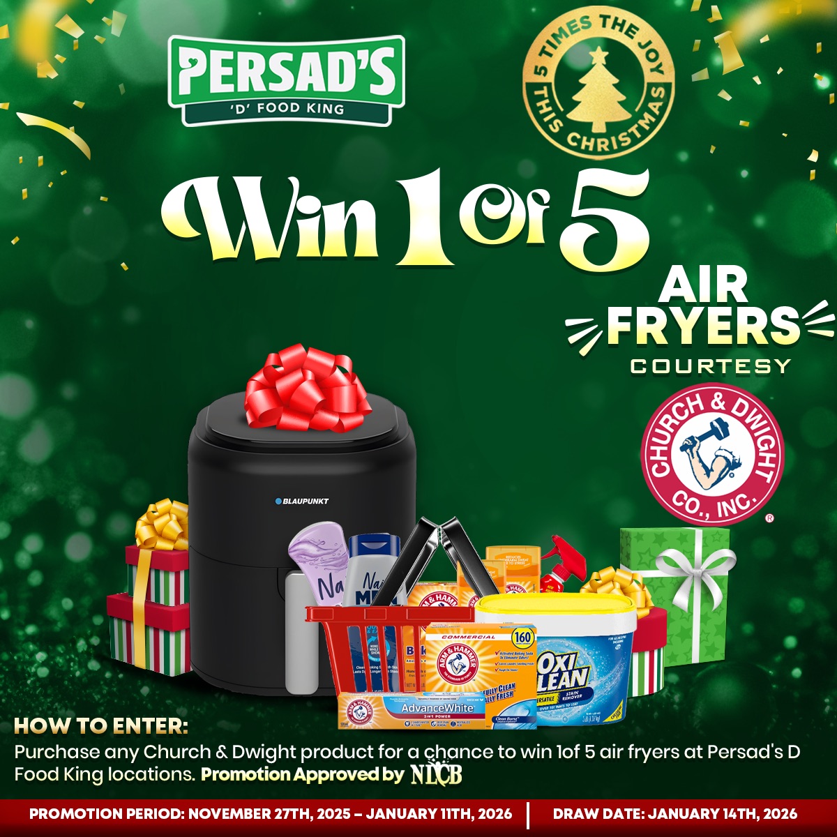 Persad's - Crisp Up 5 Times the Joy at Persad’s D Food King! 🎄 Your ...