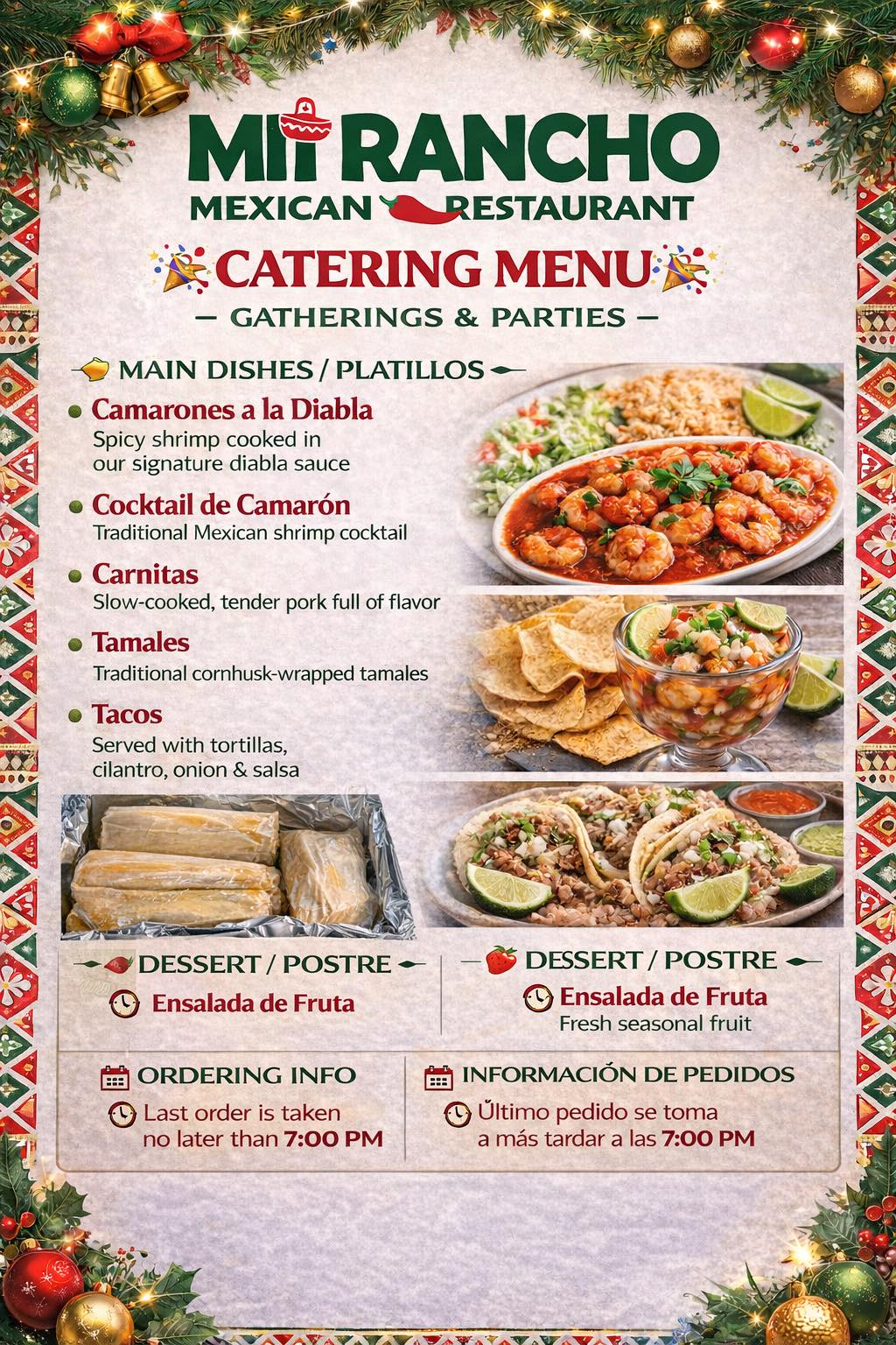 Mi Rancho Mexican Restaurant | Pennsburg PA