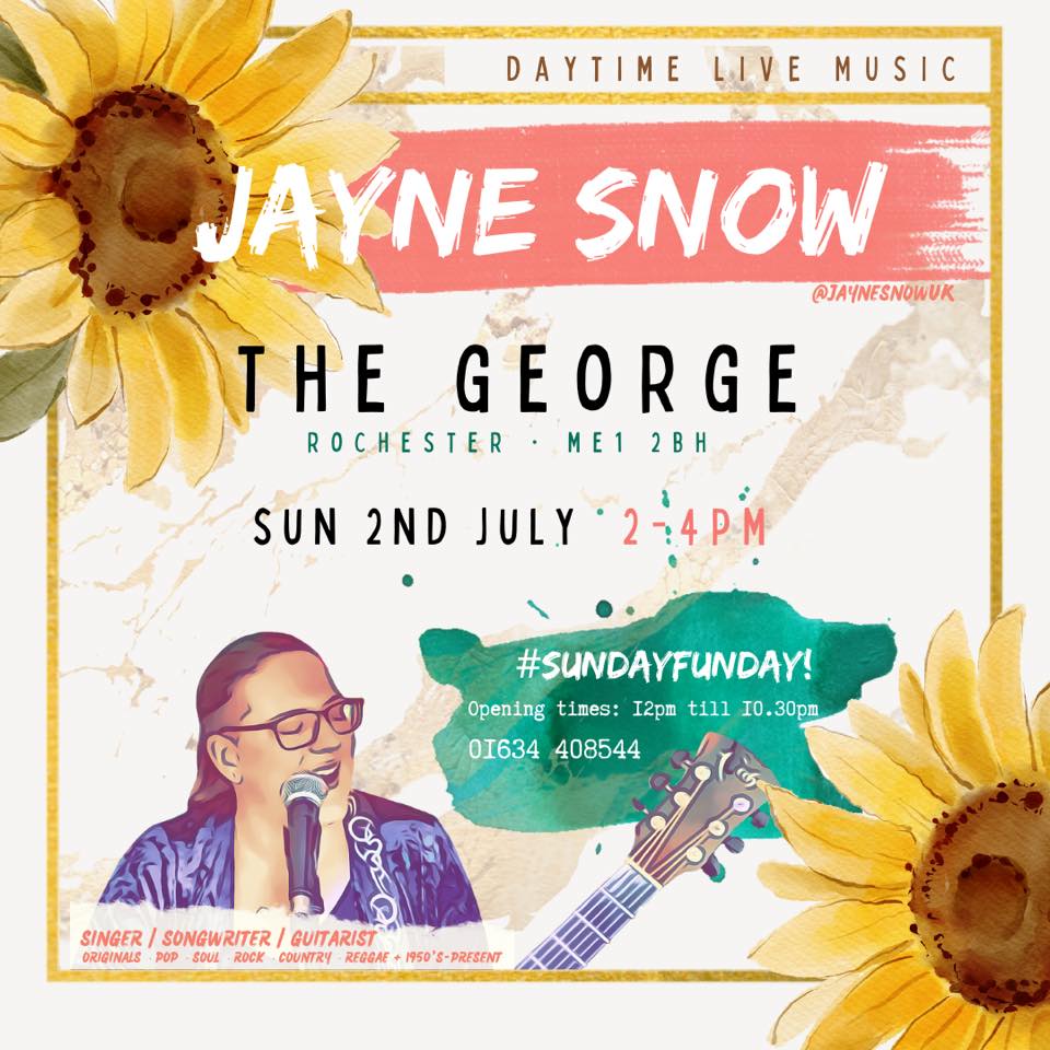 Jayne Snow at The George, Rochester / Summer Garden Festival!