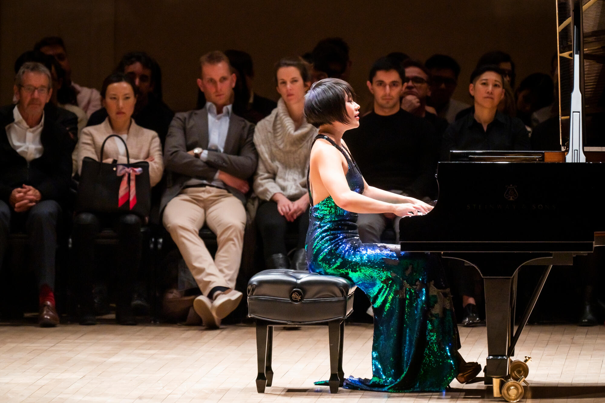 Carnegie - Stage seats have just been released for Yuja Wang's recital ...