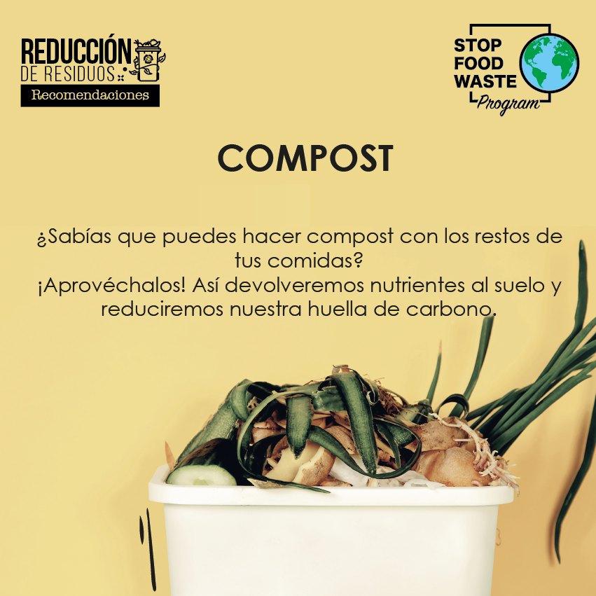 ¿Sabías que puedes hacer #compost... - Compass Group España