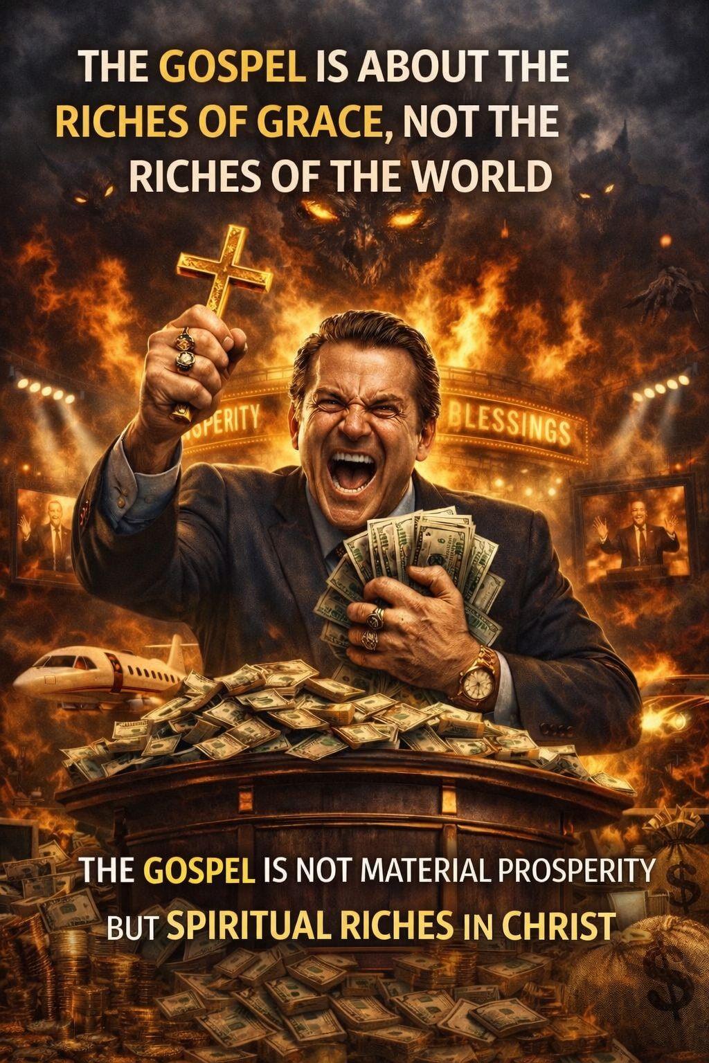 Preach - 📖 “RICHES OF GRACE vs. RICHES OF THE WORLD” (The True Gospel ...