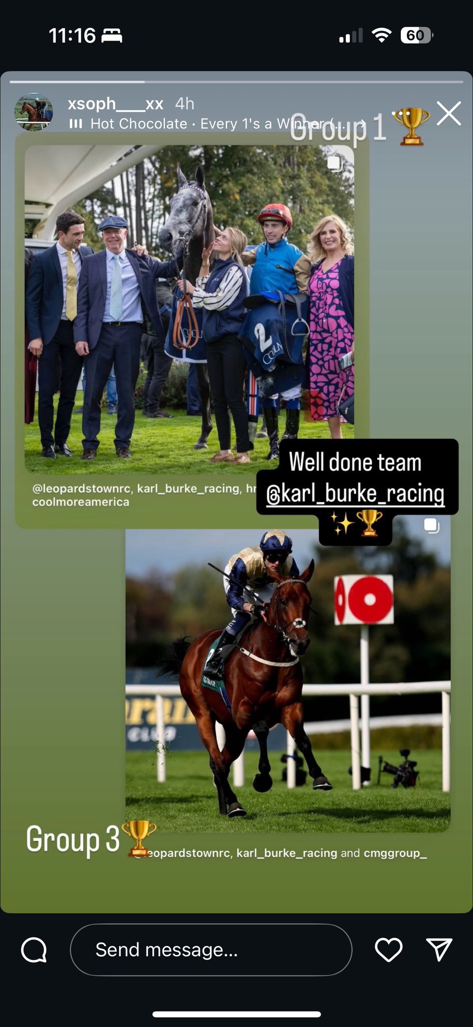⭕️ Sending my sincere Thank You’s... - Middleham Racing Tours | Facebook