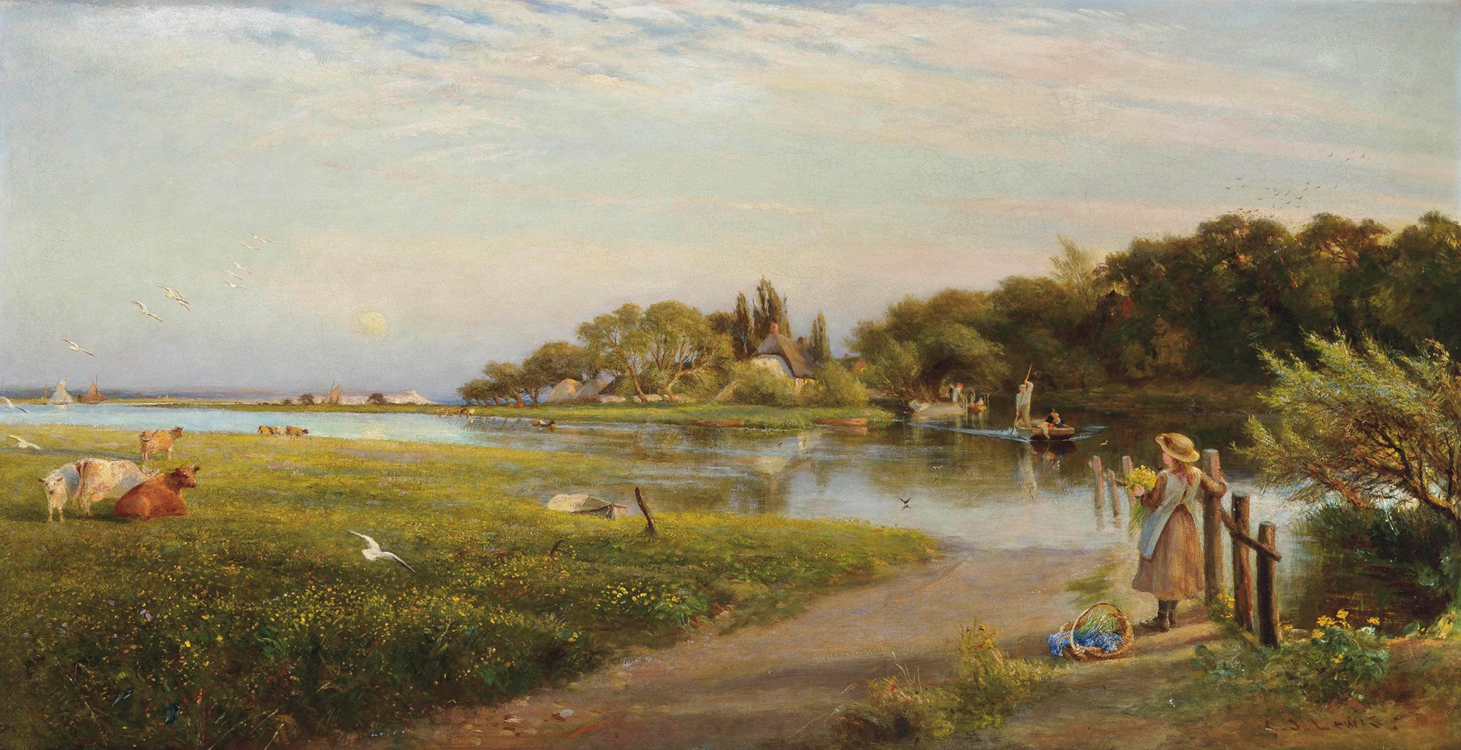 Virtual - Charles James Lewis , English painter (1830 – 1892) A ...