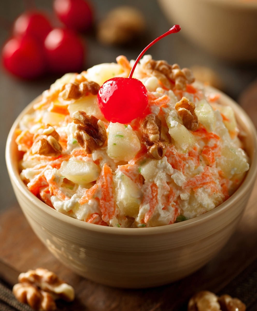 Un - 🔸 Ensalada cremosa de zanahoria y manzana 🥕🍎🥣 🔸 Ingredientes 🍽️ ...