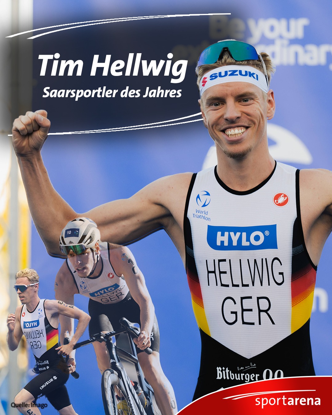 SR - Tim Hellwig vom DJK SG St Ingbert Triathlon ist Saarsportler des ...
