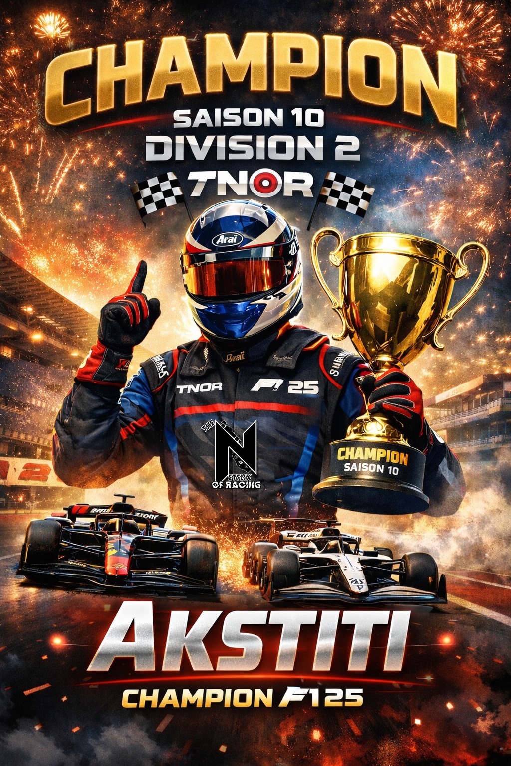 The Netflix - Félicitations à Akstiti champion pilote en D2 🏆🔥 Quelle ...