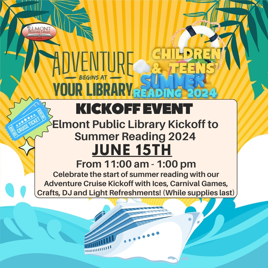 Elmont - Set sail with us for an epic adventure at Elmont Library's ...