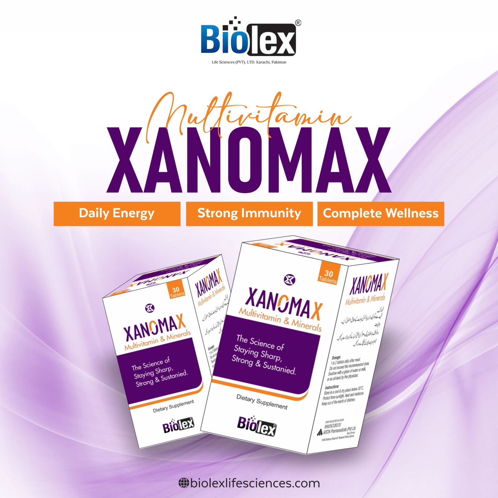 Biolex - 🌟 XANOMAX Multivitamin: The Science of Staying Sharp, Strong ...
