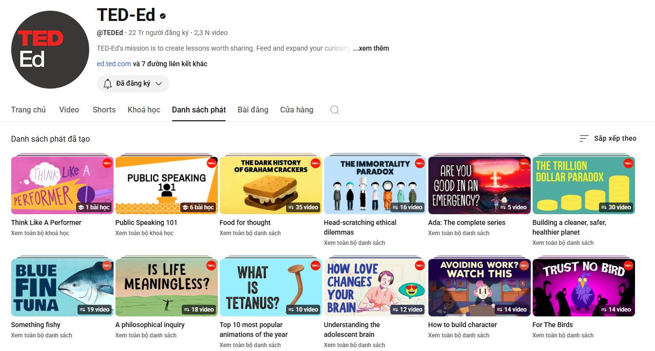 5 kênh Youtube... - Estudyme - Practice for TOEIC Test Pro | Facebook