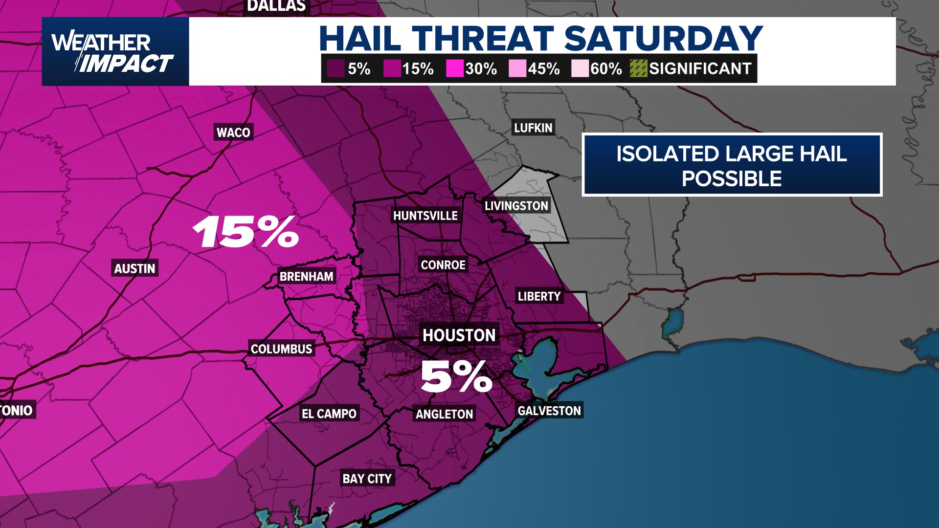 KHOU - The stormy weather starts overnight. Aside from a flood risk ...