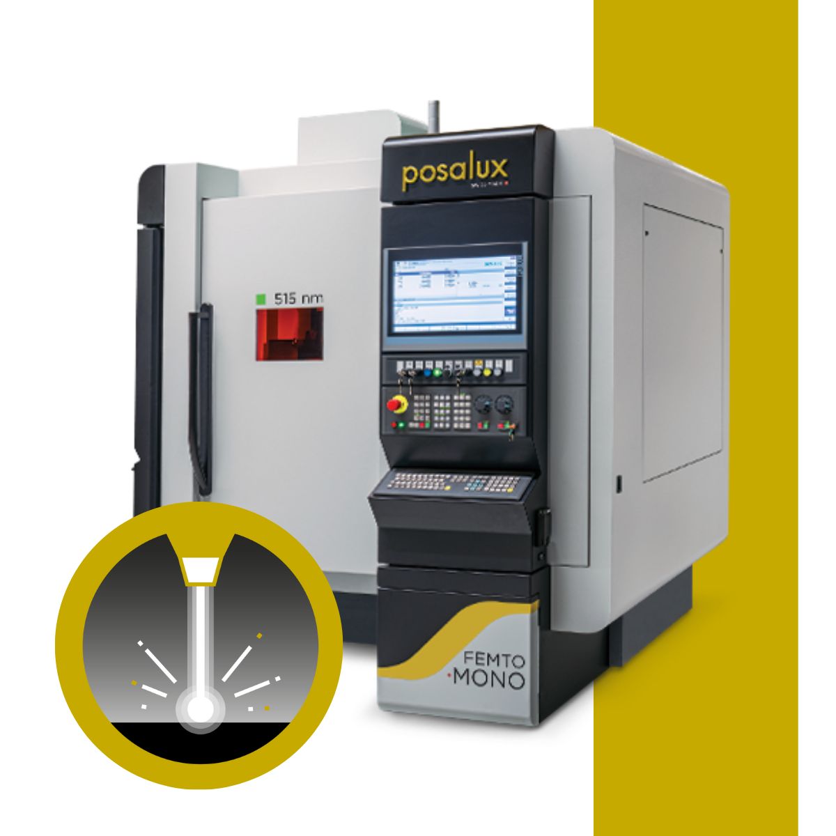 Posalux - ⚡What makes femtosecond LASER so precise? Let’s... | Facebook