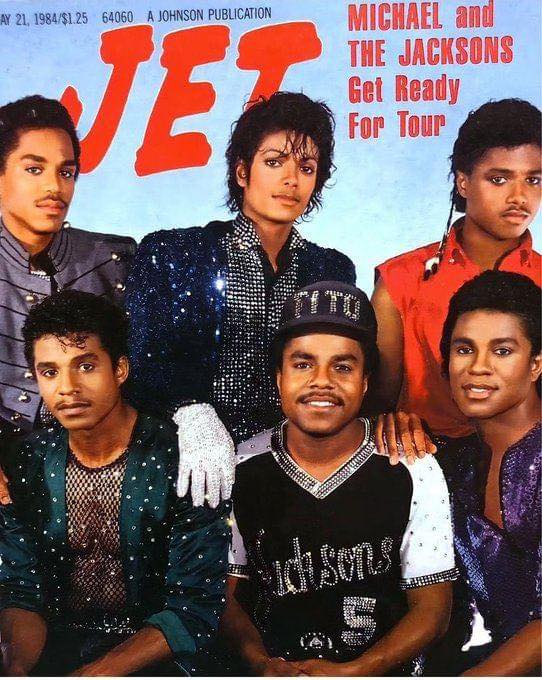 The Jacksons photographed by Harrison Funk 1984 #80s