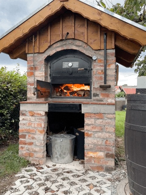 Holzbackofen Indirekt Befeuert Selber Bauen