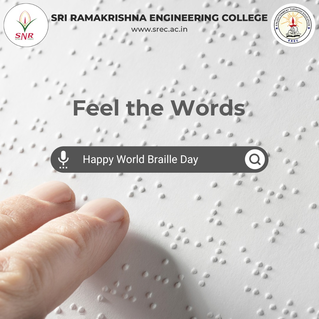 Sri - Louis Braille invented the braille, a tactile alphabet system ...