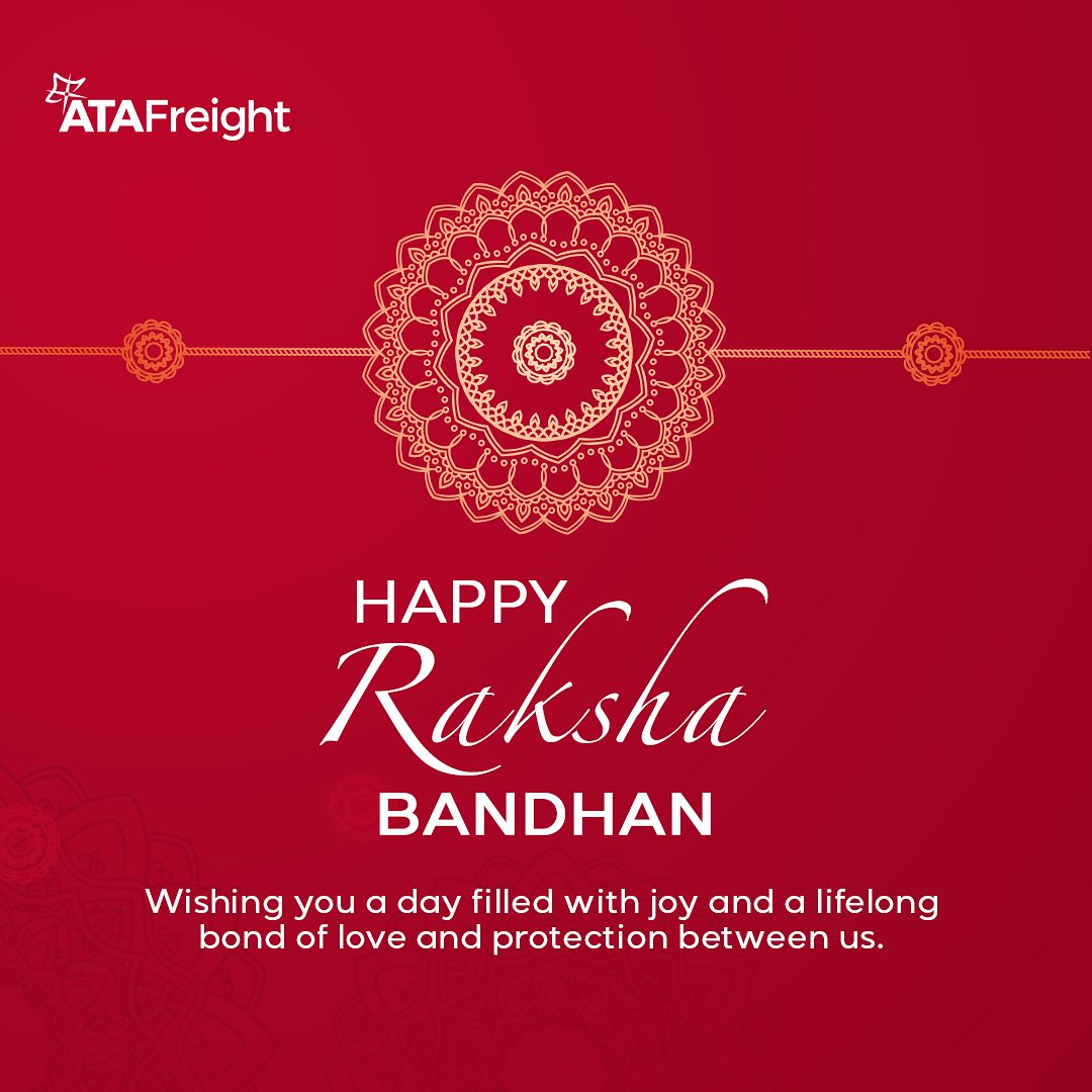 ATA - 🎉 Happy Raksha Bandhan! 🎊 On this special day, we...