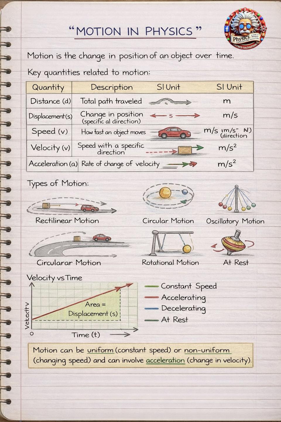 Physicscalculations - Motion in physics #fblifestyle | Facebook