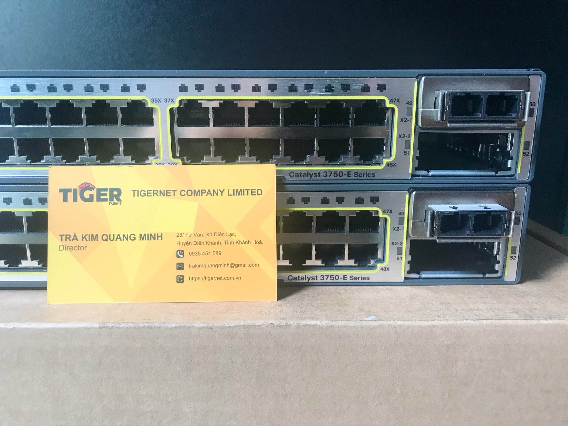 Thiết bị chuyển mạch Core... - Tigernet Company Limited