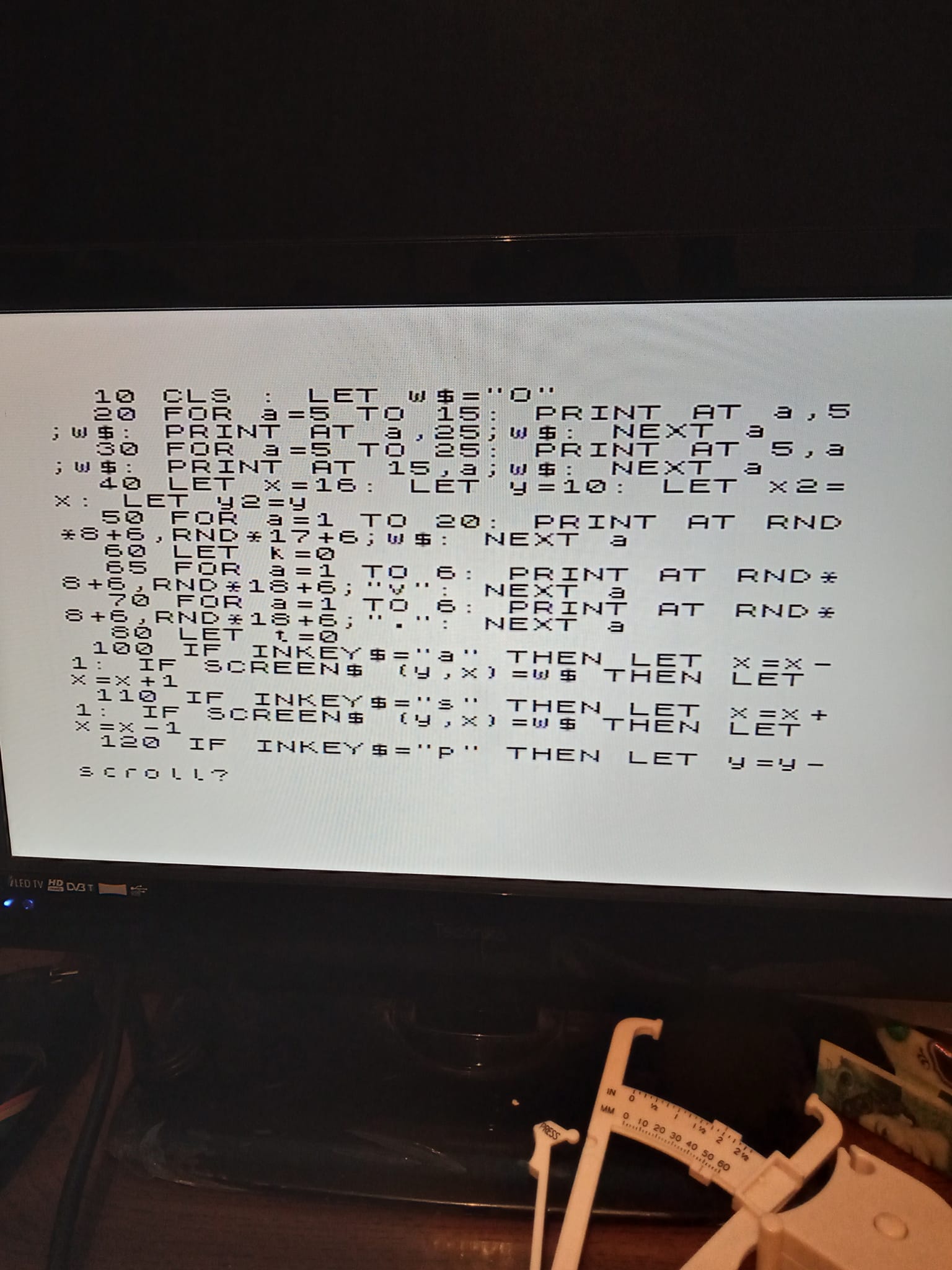 How to play or navigate through ZX game?