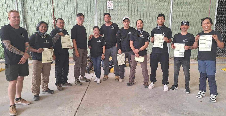 Rope Access Philippines | LF Safety Officer 3 with **valid certificate ...