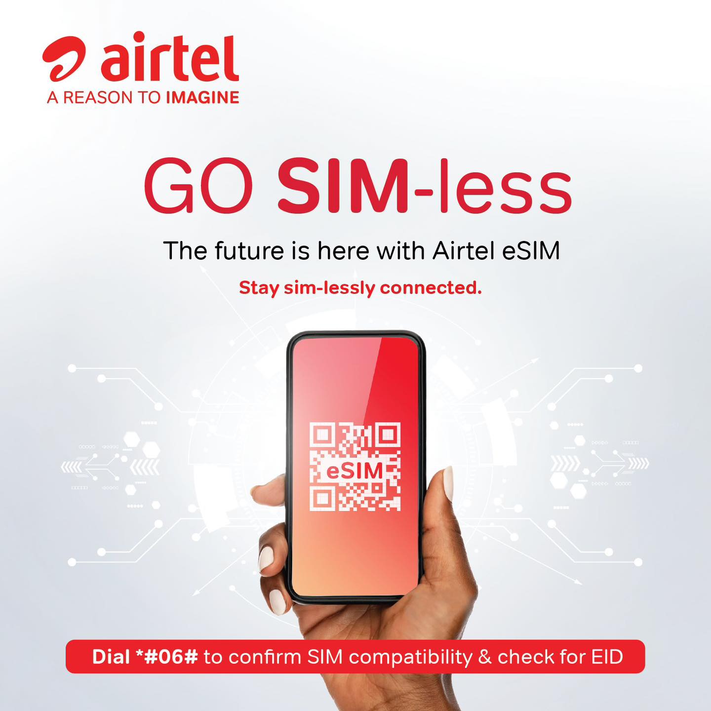 Airtel Rwanda - Live sim-lessly connected on the go, the...