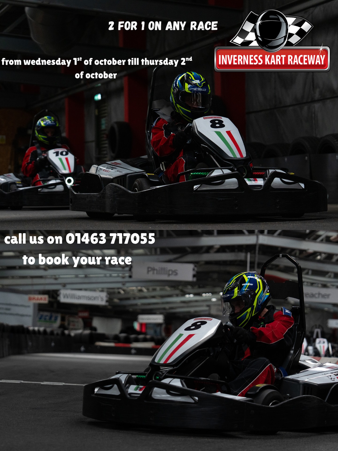 Inverness - Race day just got better 🏎️💨 Whether you’re flying solo or ...