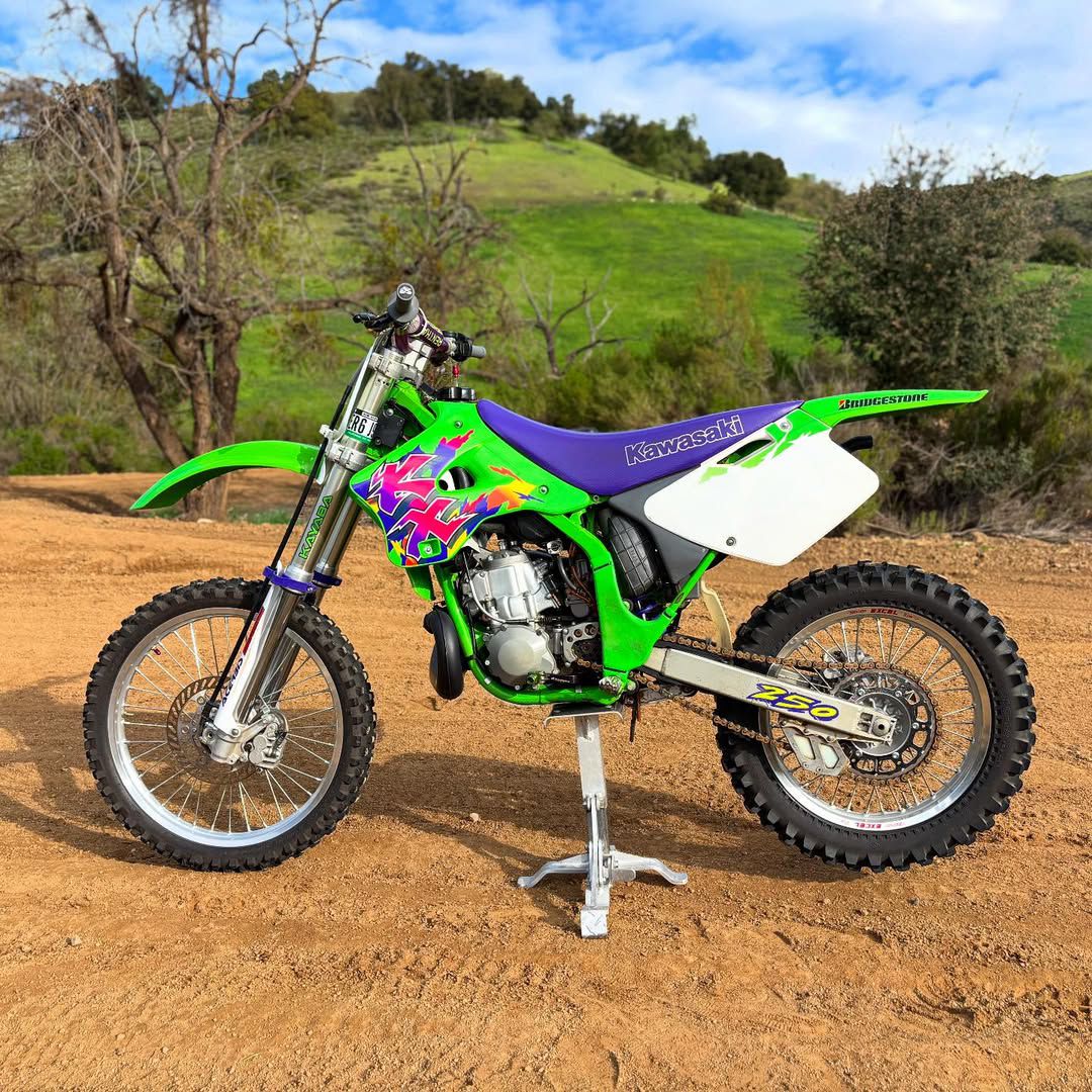 2003 Japanese Factory Kawasaki KX250SR of Naka Atsusei - Naoyuki