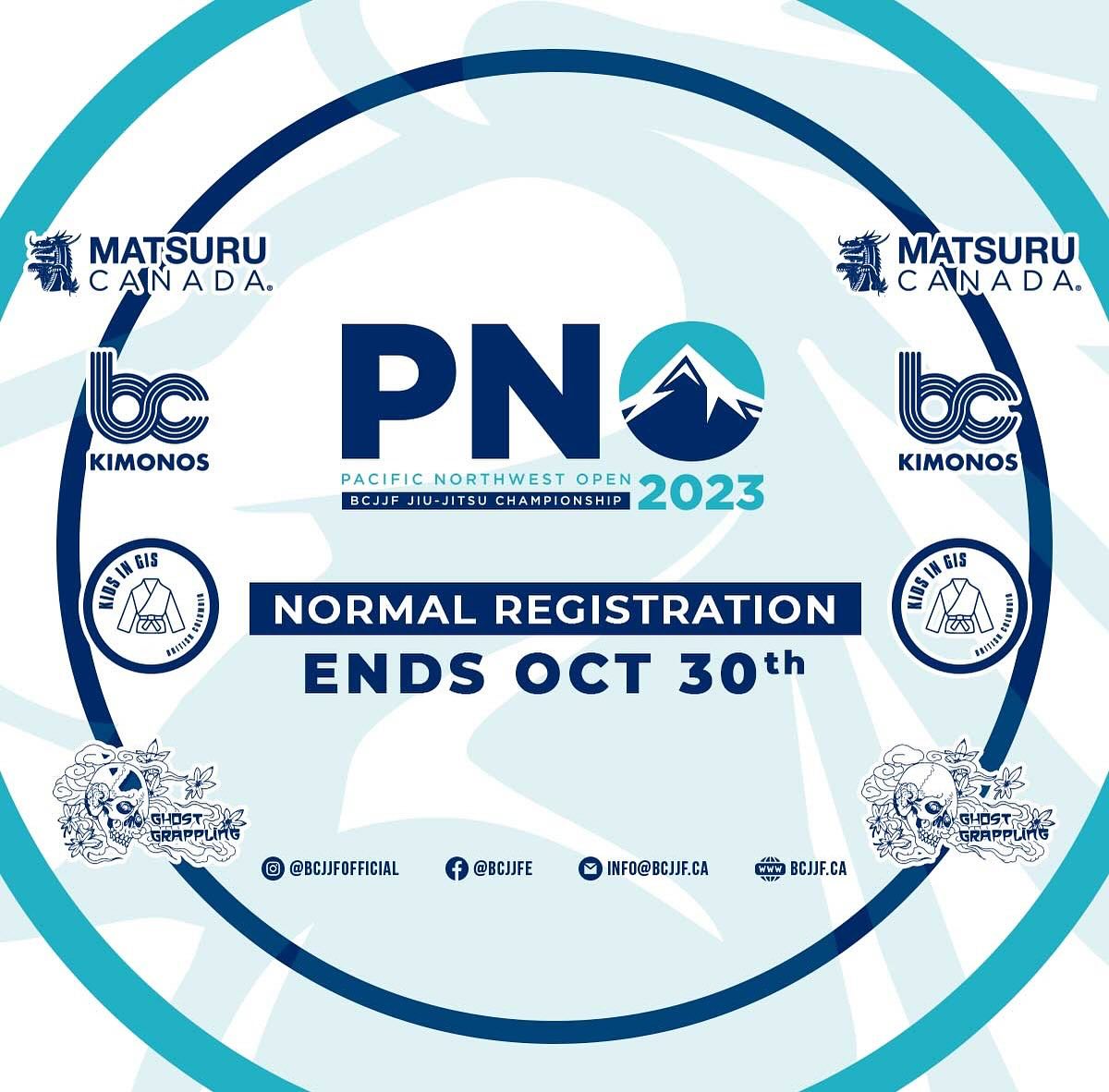 BCJJF - THE NORMAL REGISTRATION ENDS MIDNIGHT!! . Sign up...