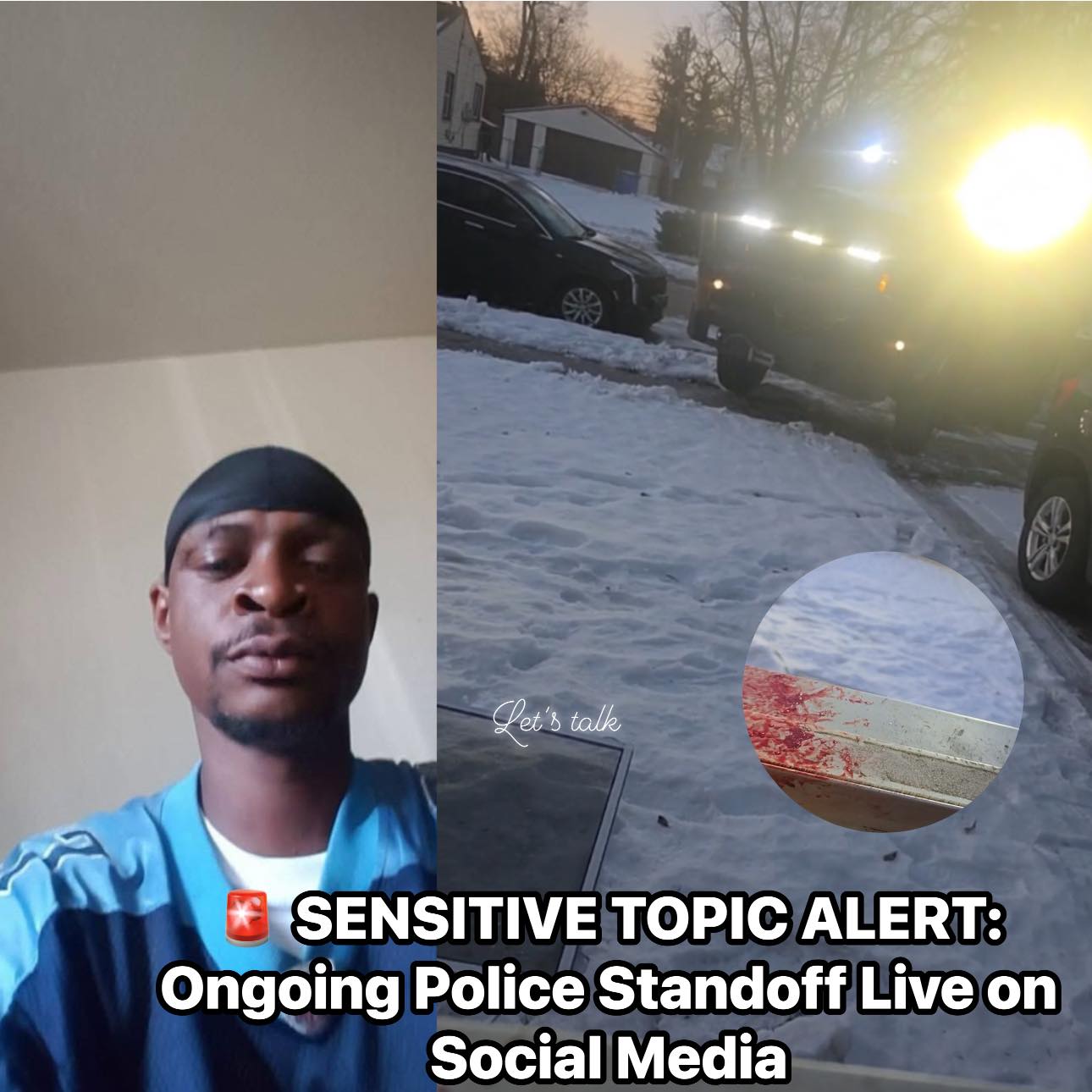 Let’s Talk - 🚨 SENSITIVE TOPIC ALERT: Ongoing Police... | Facebook