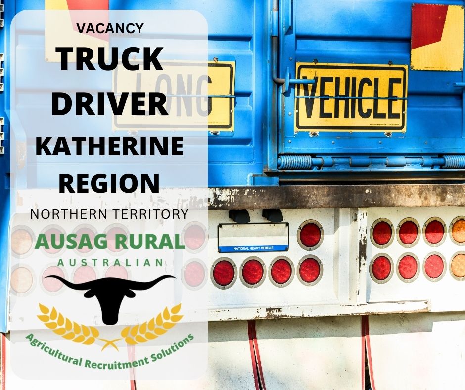AUSAG - TRUCK DRIVER, KATHERINE REGION NT Join a respected Northern ...