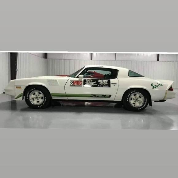 1979 Z-28 actual on the track pace car for the 1979 IROC. 1 of 25