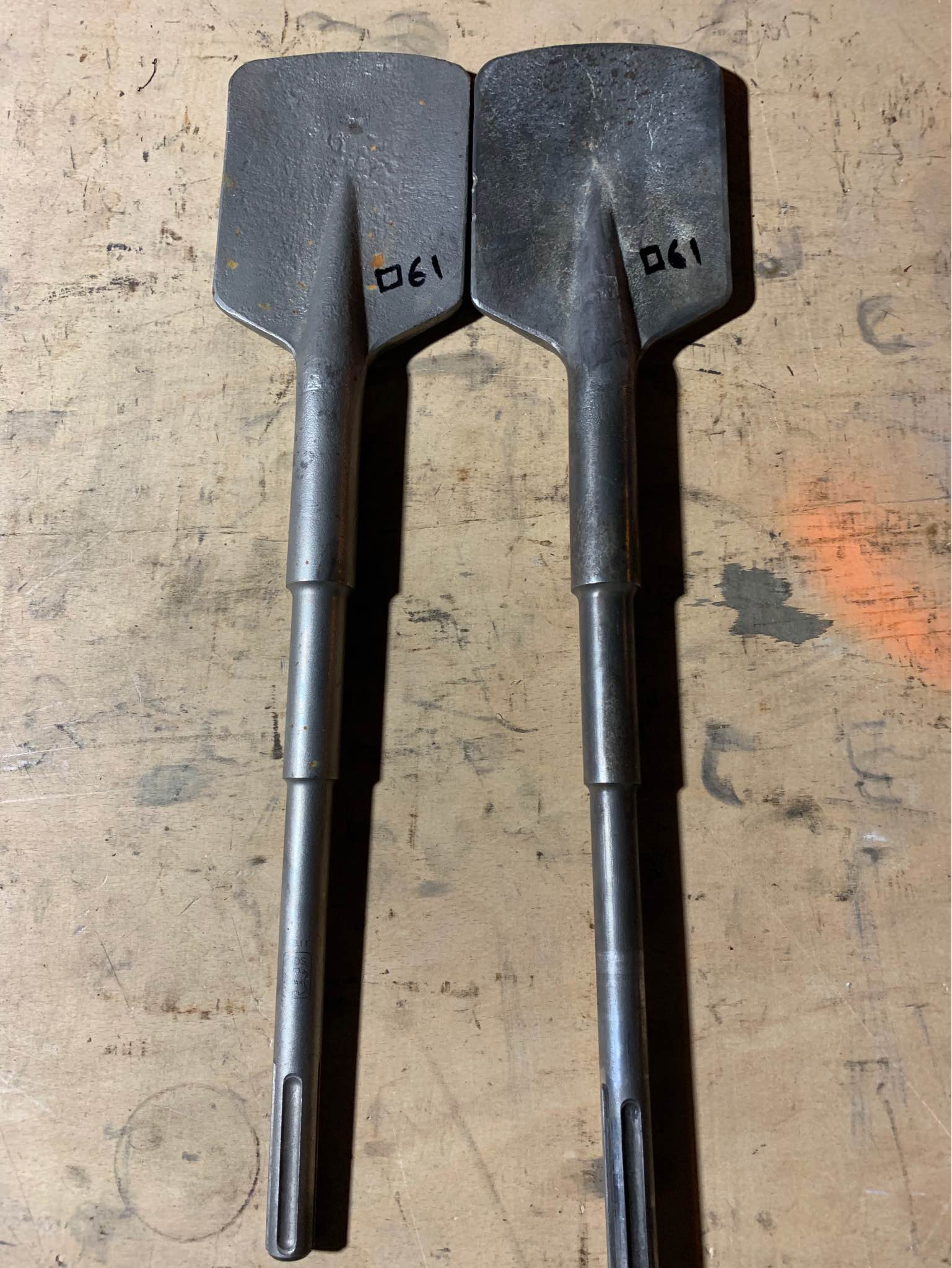 Clay spade for kango breaker Sds max fits Hilti te500 te700 te706 ...