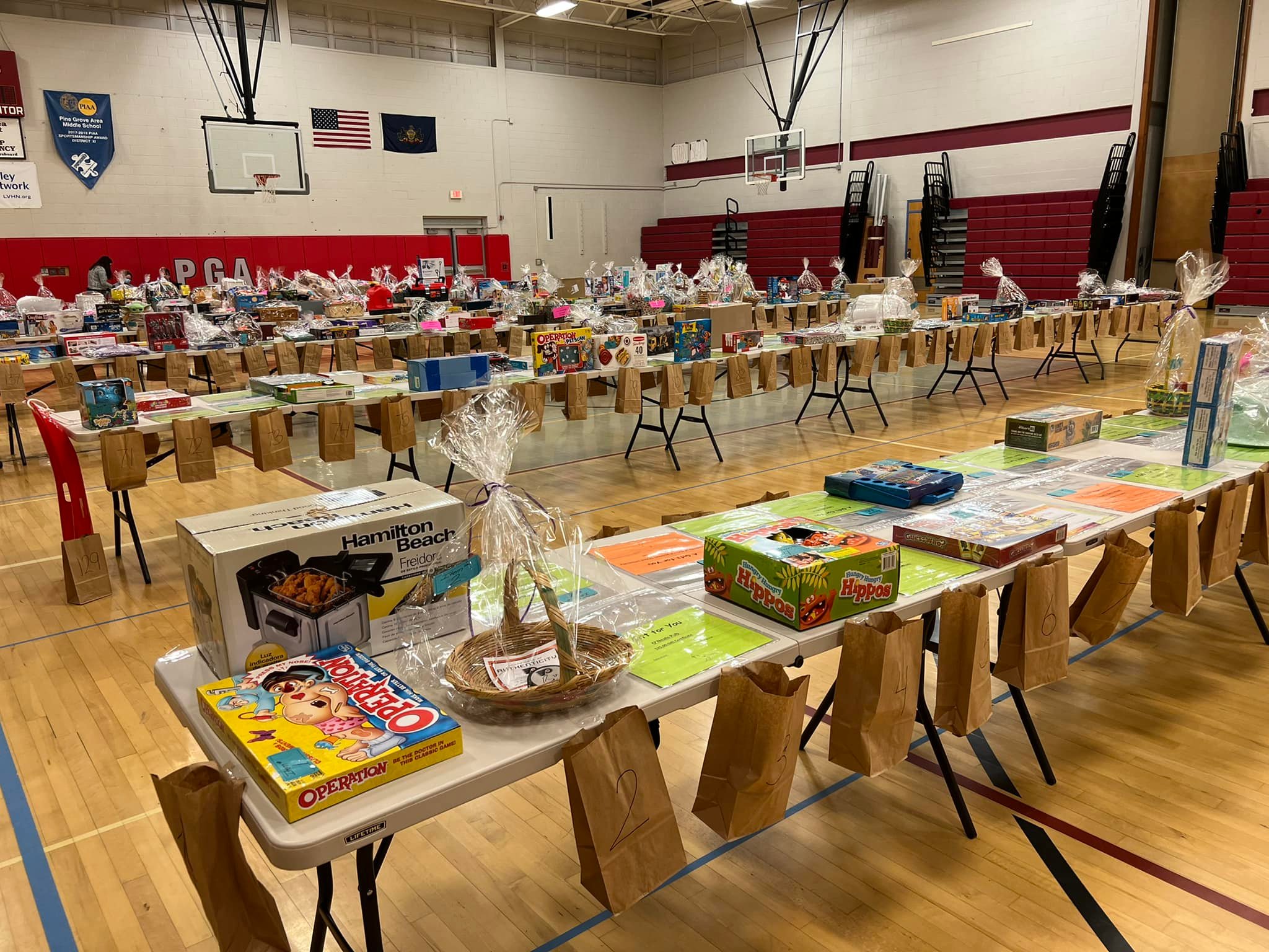 Pine Grove Area Elementary PTO Basket Raffle
