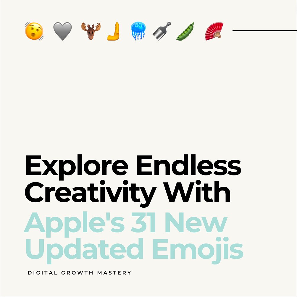 31 New Emojis Are Coming, Including a 