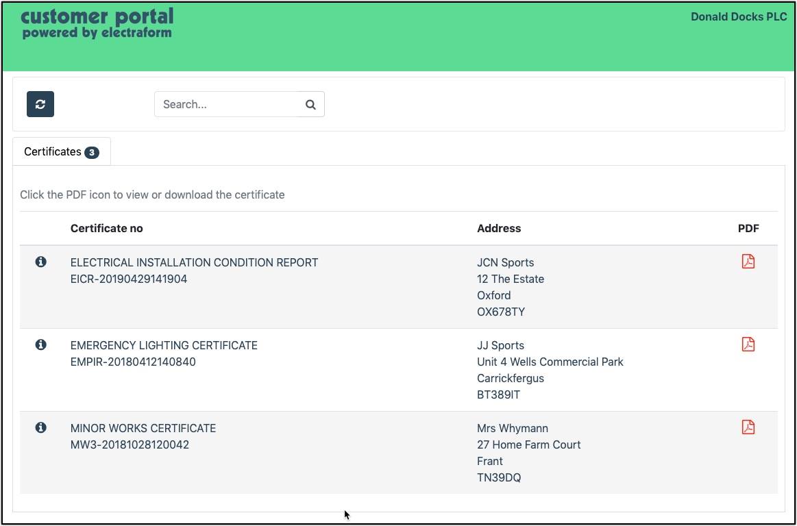 Electraform - Announcing the electraform Customer Portal