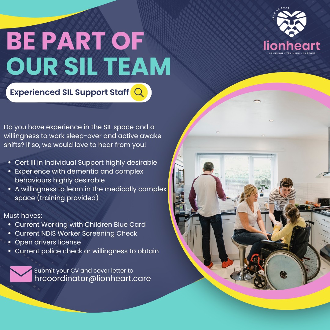 Applicat... - Lionheart Inclusion, Training & Support Services