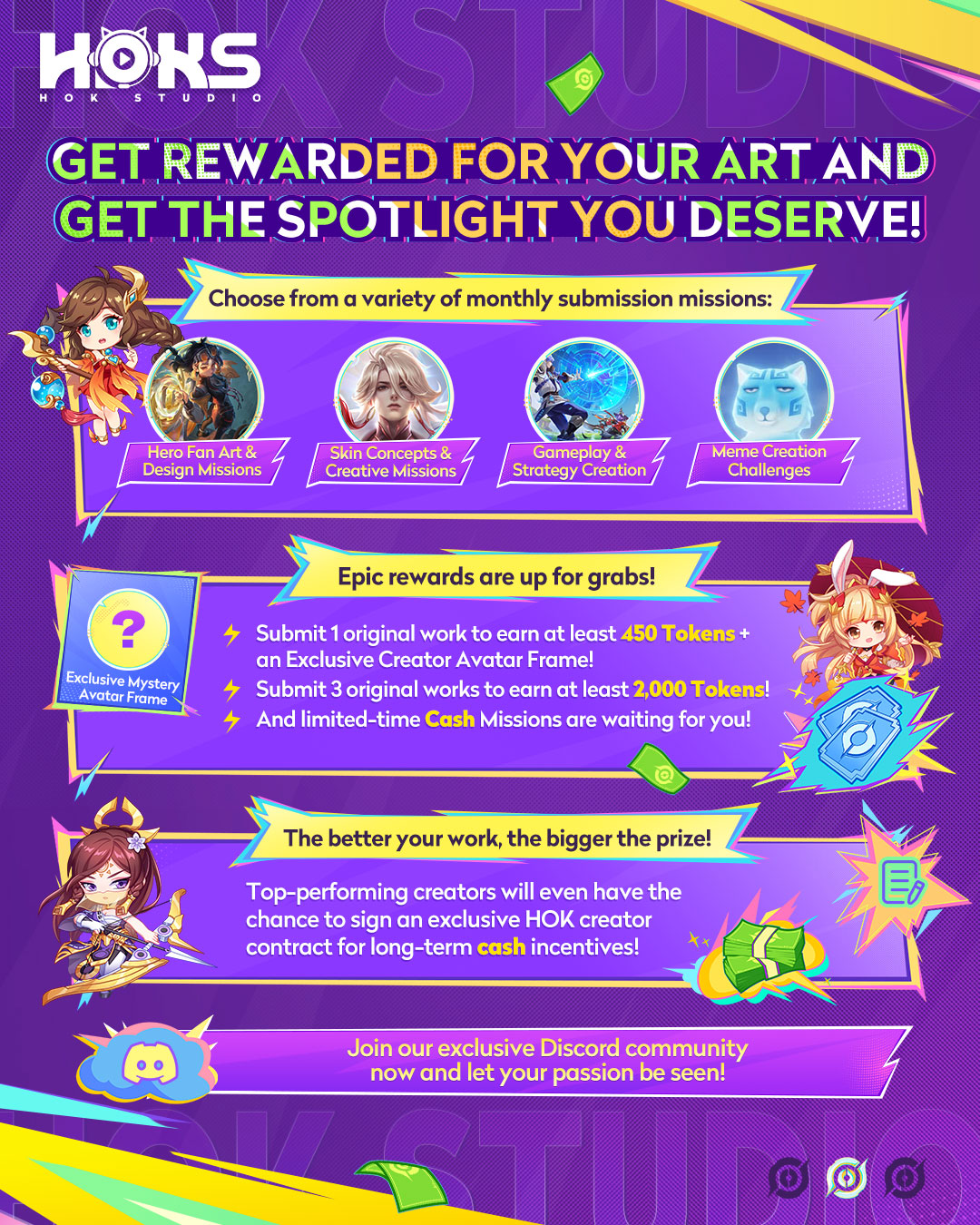 Honor - Calling All HOK Creators! Whether you’re a master of fan art, a ...